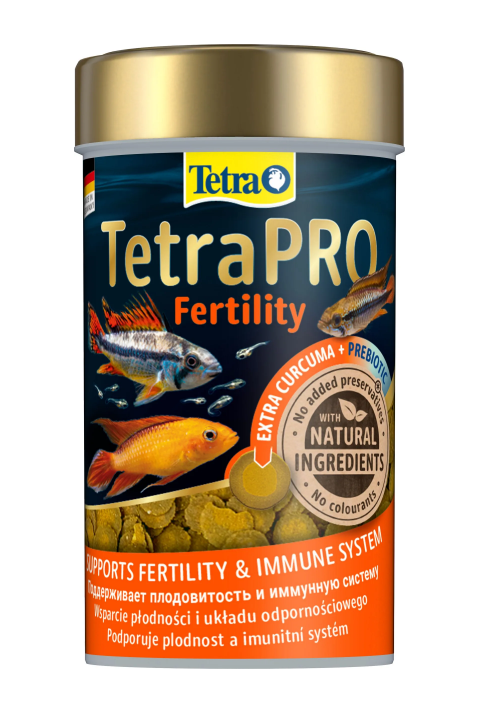 TetraPro Fertility Multi-Crisps (чипсы) 100мл Специалный универсальный корм с куркумой