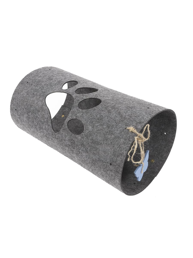 Тоннель д/кошек ECO, 25 x 25 x 45 см, серый, Mpets