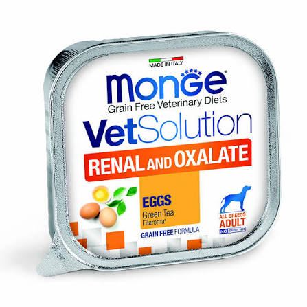 Диетический корм Monge VetSolution Dog Renal and Oxalate Ренал и Оксалат для собак 150 г