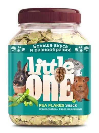 Little One Горох плющеный. Лакомство для всех видов грызунов, 230г