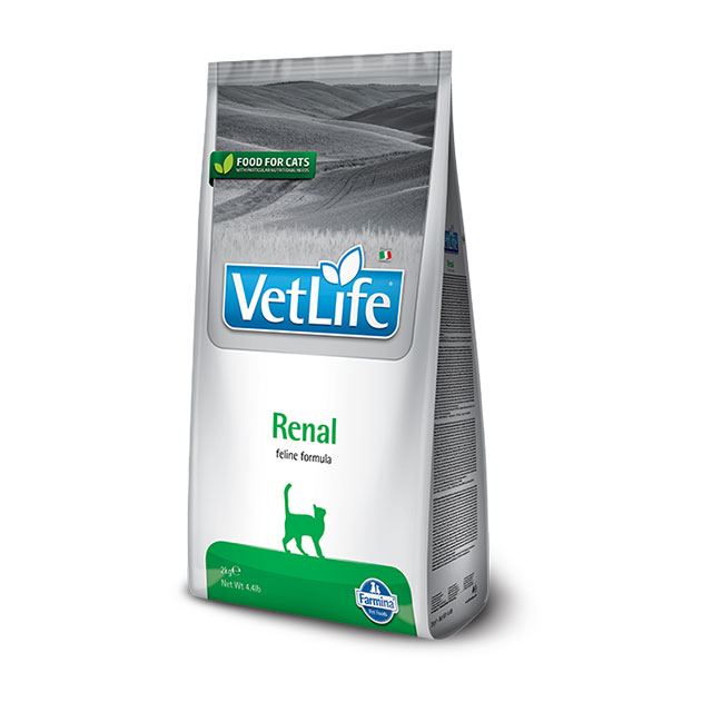 Фармина Vet Life Cat Renal 2кг диета д/кош. при почечной недостаточности