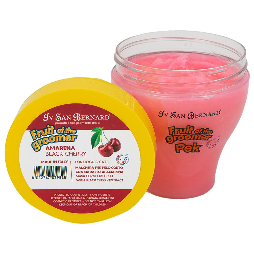 ISB Fruit of the Groomer Black Cherry Восстанавливающая маска для короткой шерсти 250 мл