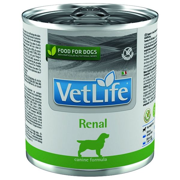 Фармина Vet Life Dog Renal Паштет диета д/соб. с почечными заболеваниями 300г