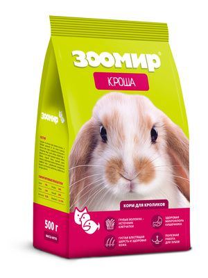 Корм КРОША д/кроликов 500г