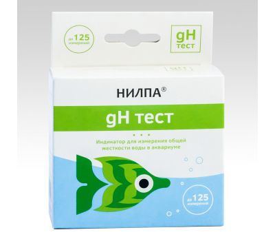 Тест gH (15мл) для воды на общую жесткость НИЛПА