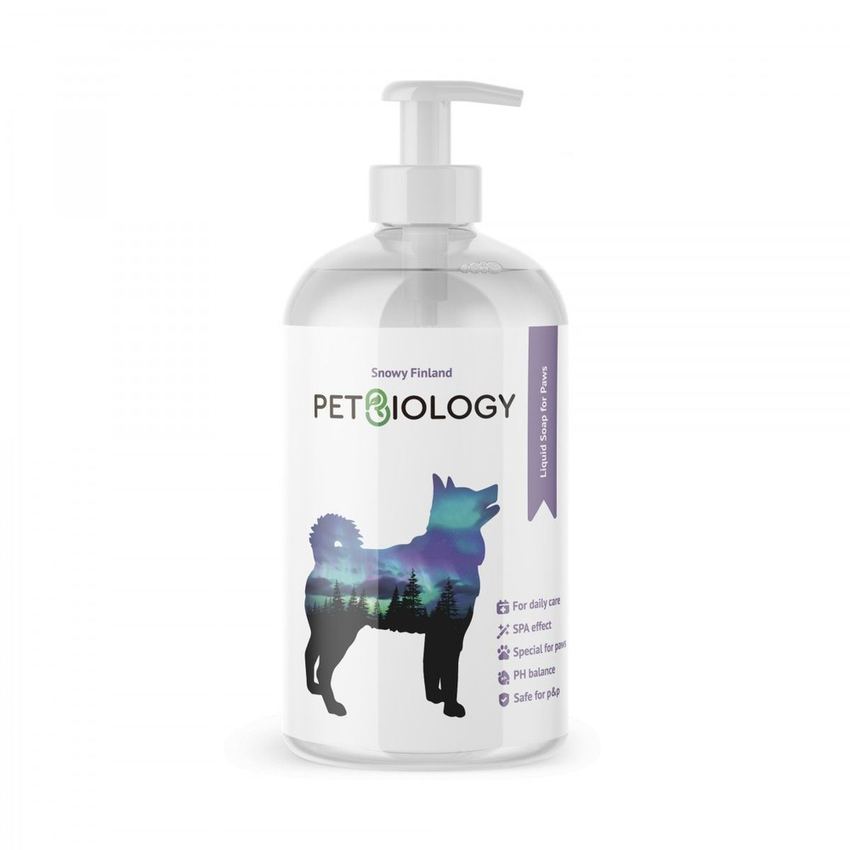 PetBiology Жидкое мыло для лап для собак, Финляндия, 300 мл