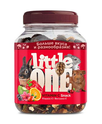 Little One Ягодное ассорти. Лакомство для всех видов грызунов, 180г