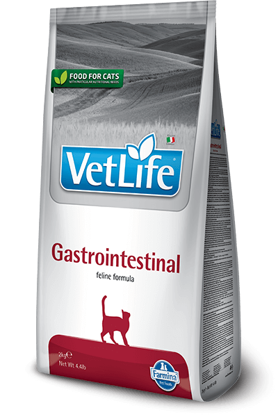 Фармина Vet Life Cat Gastro-Intestinal 0,4кг диета д/кош. при нарушениях пищеварения