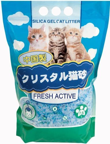 Наполнитель HAKASE AREKKUSU Fresh Active Силикагелевый 7,6л