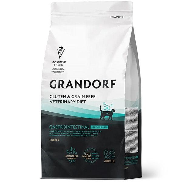GRANDORF VET DIET Индейка GASTROINTESTINAL MODERATE CALORIE 400 г - корм для кошек