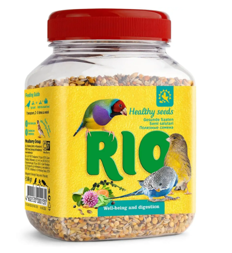 RIO Лакомство для всех видов птиц, Полезные семена 240г