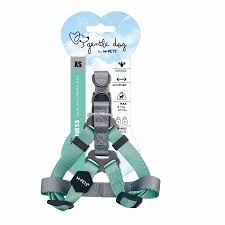 Шлейка для собак GENTLE DOG XS, 1.5 x 25 - 35 см бирюзовая, Mpets