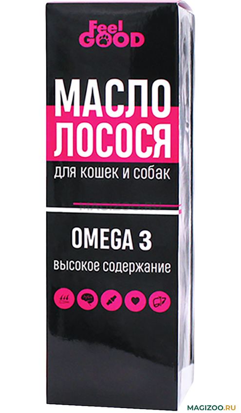 Масло лосося Омега 3, 100 мл FeelGOOD