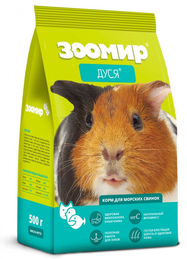 Корм ДУСЯ для морских свинок 500г