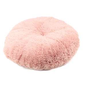 Gamma Лежанка-матрас для животных круглая "Перина" S, розовая, 400*400*60мм