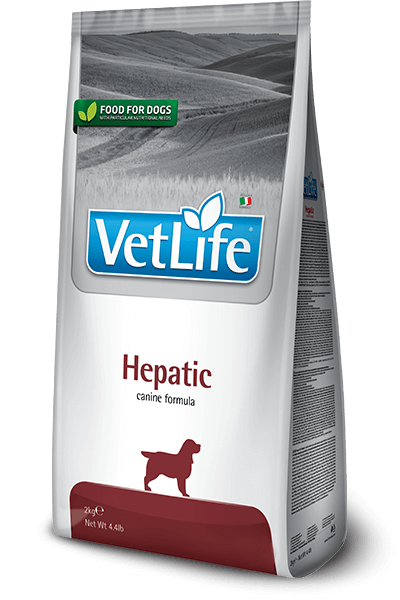 Фармина Vet Life Dog Hepatic 2кг диета д/соб. при печеночной недостаточности