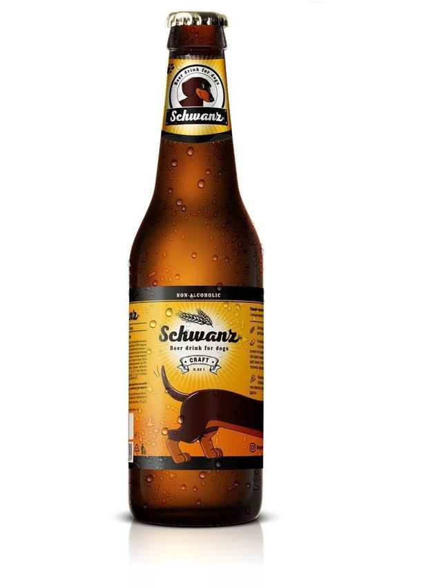 Пивной напиток для собак "ХВОСТ" SCHWAN 0,33 л.