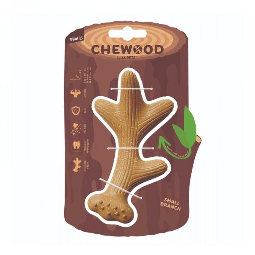 Игрушка для собак CHEWOOD, ветка S 15.3x9 .6x4.2 см Mpets