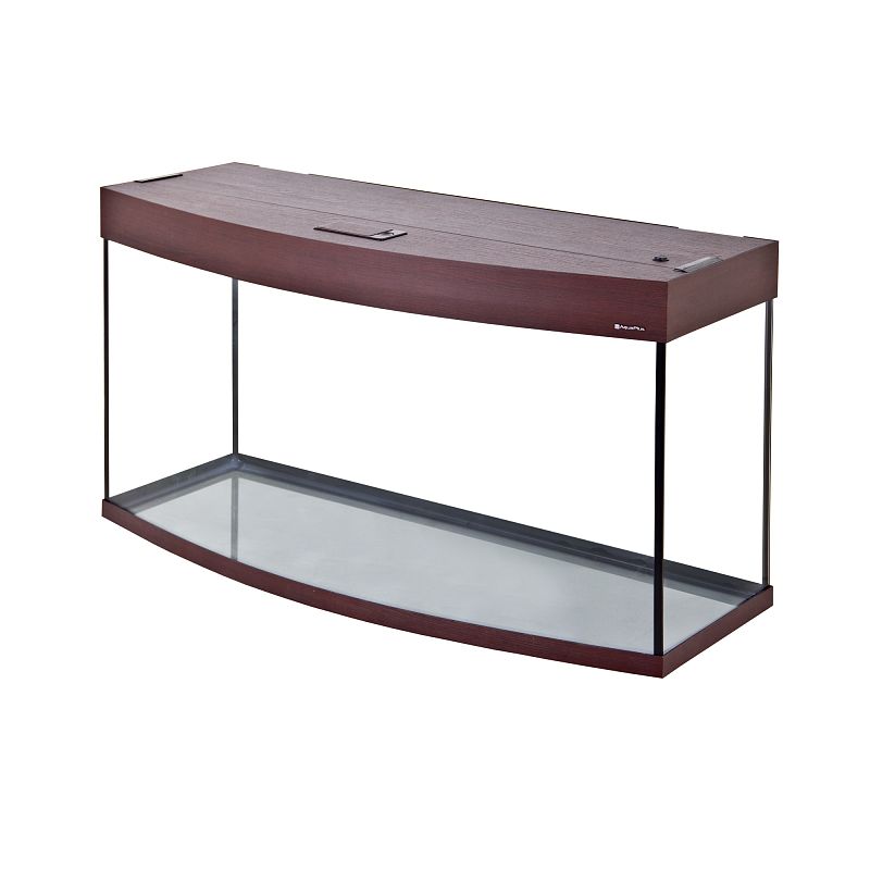 Аквариум Aquaplus Ф-245 фигурный (120*40*61) Цвет Махагон
