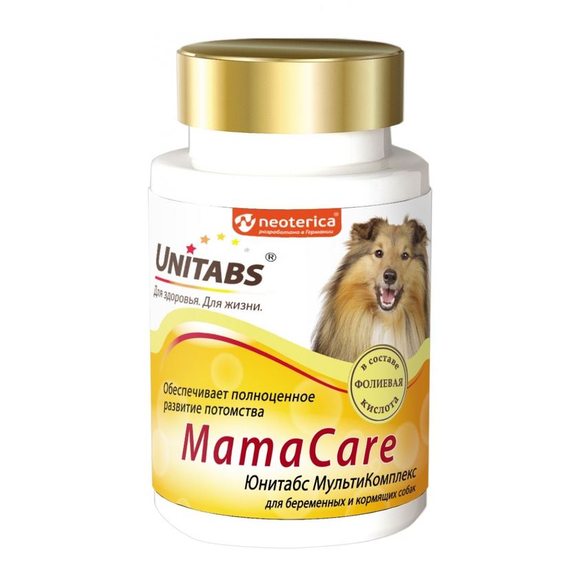 Юнитабс д/собак беременных MamaCare 100 табл.