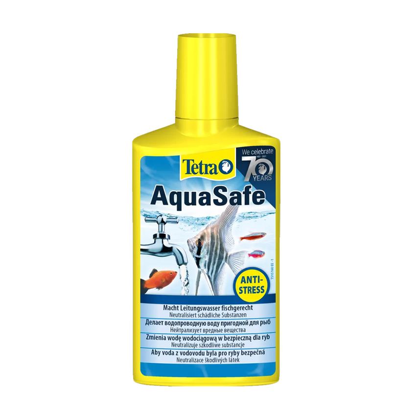 Tetra AquaSafe 50мл Средство для приготовления воды на 100лит 6\72