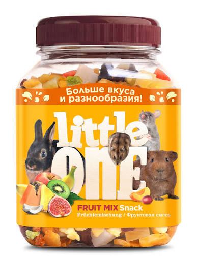 Little One Фруктовая смесь. Лакомство для всех видов грызунов, 180г