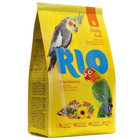 RIO Корм для волнистых попугайчиков. Основной рацион, 1кг
