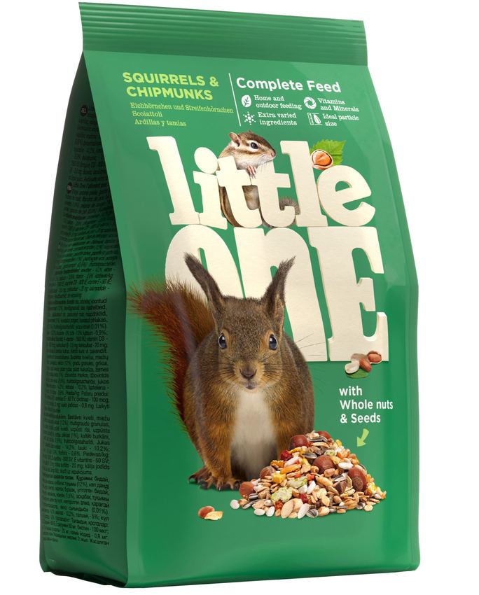 Little One Корм для белок и бурундуков, 400г