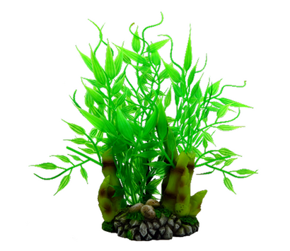 Aquanimal Декорация "Ростки бамбука" 7.5х4.5х15 см