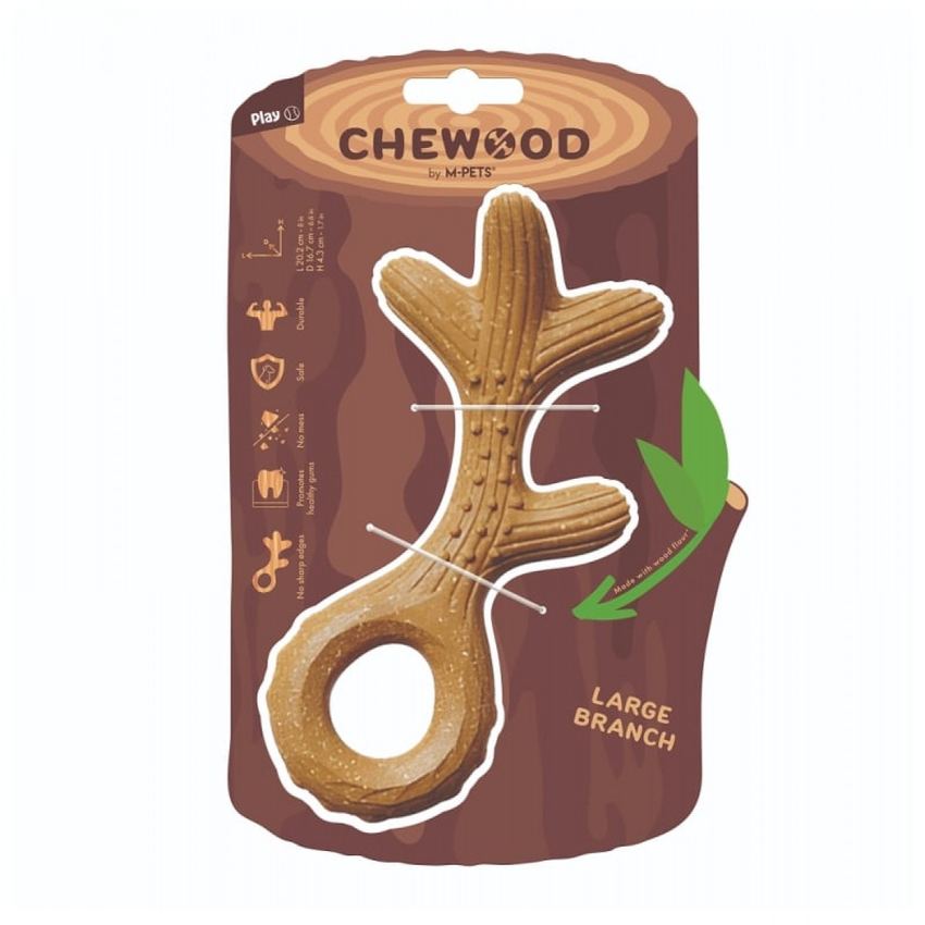Игрушка для собак CHEWOOD, ветка L 20.2x16 .7x4.3 см Mpets