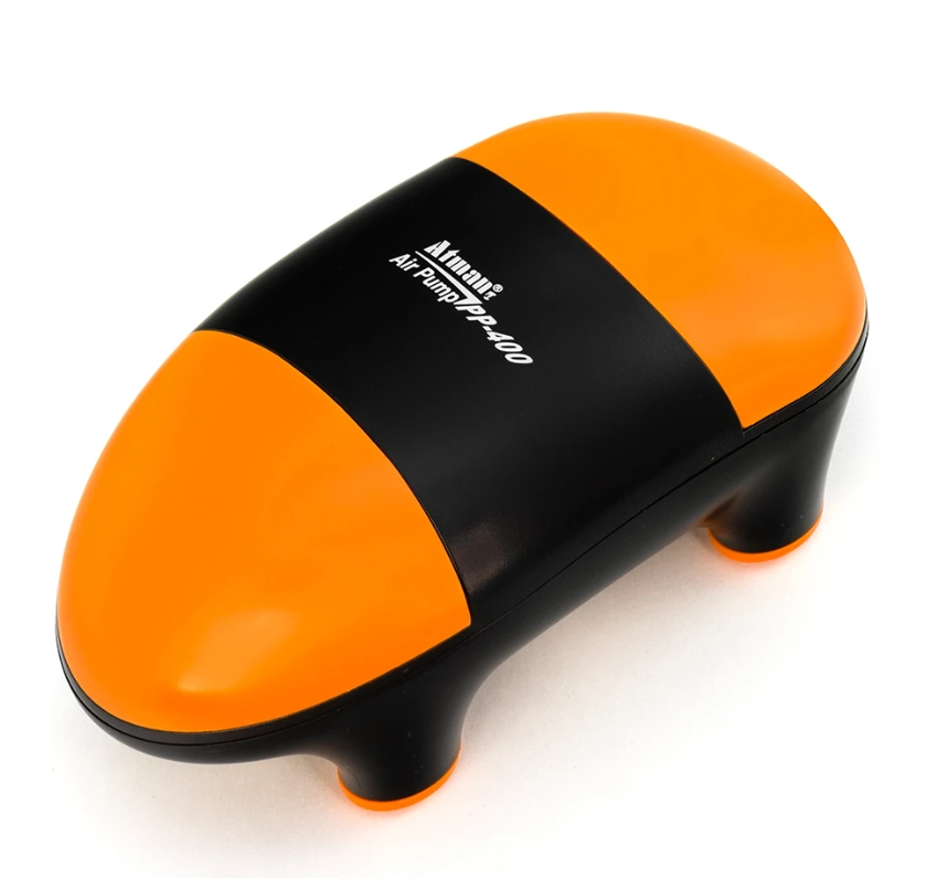 Компрессор Atman PP-400 супертихий для аквариумов до 400 л, 2х180 л/ч, нерегулируемый
