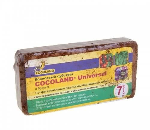 Субстрат кокосовый Cocoland Universal в брикетах (7л)